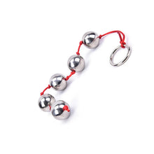 Load image into Gallery viewer, 5 Anal Beads Metal Anal Balls Stainless Steel Butt Plug Anal Dilatador For Women Erotic