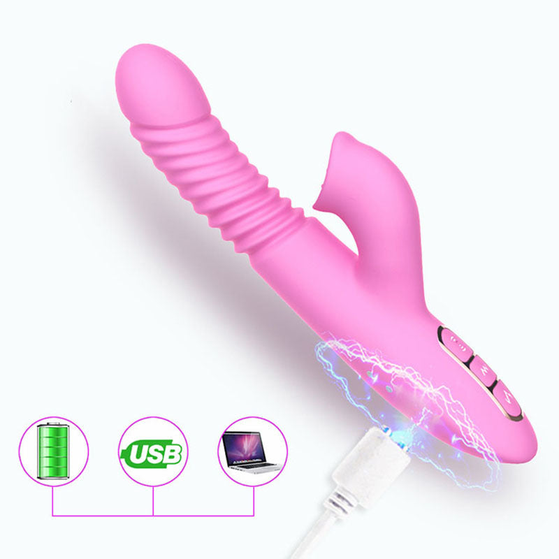 Honey Tongue - Fully Automatic Telescopic Tongue Licking Vibrator