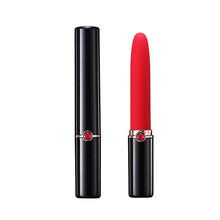 Load image into Gallery viewer, Pocket Rocket - Black Tube Lipstick Vibrating Stick