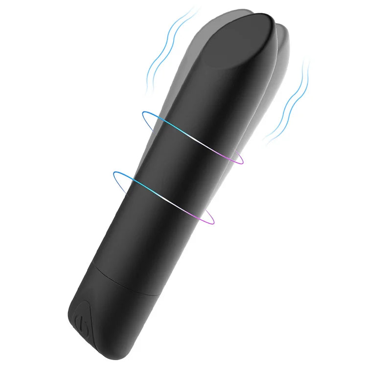 Rechargeable Strong Shock Lipstick Bullet Female Sex Egg Jumping Mini AV Vibrator Adult Products