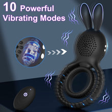 Load image into Gallery viewer, Rabbit Design Multiple Stimulation Penis Ring