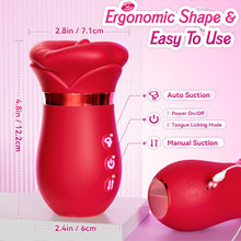 Load image into Gallery viewer, 4 IN 1 Mouth Sucking Vibrator Rose Sex Toy