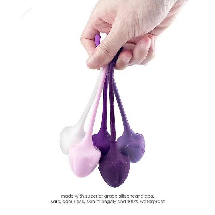 Women's Tight Toy 5-piece Kegel Ball  Vaginal Tighten Exercise Vibrator Pelvic Muscle Trainer