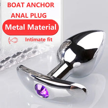 Load image into Gallery viewer, Ship Anchor Metal Anal Plug Female Appliance Backyard Masturbation Alternative Adult Sex Toys