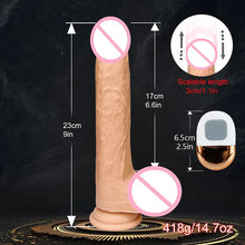 Load image into Gallery viewer, Electric Expansion, Swing, Vibration And Heating Simulation Penis Female Masturbator