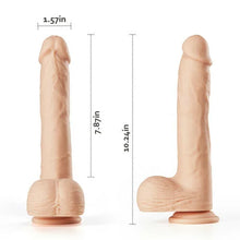 Load image into Gallery viewer, Rotary Telescopic Thrust Dildo Rocking Toy Vibration Stimulation Clitoris Anus Uterine Cavity Lifelike Strong Sucker