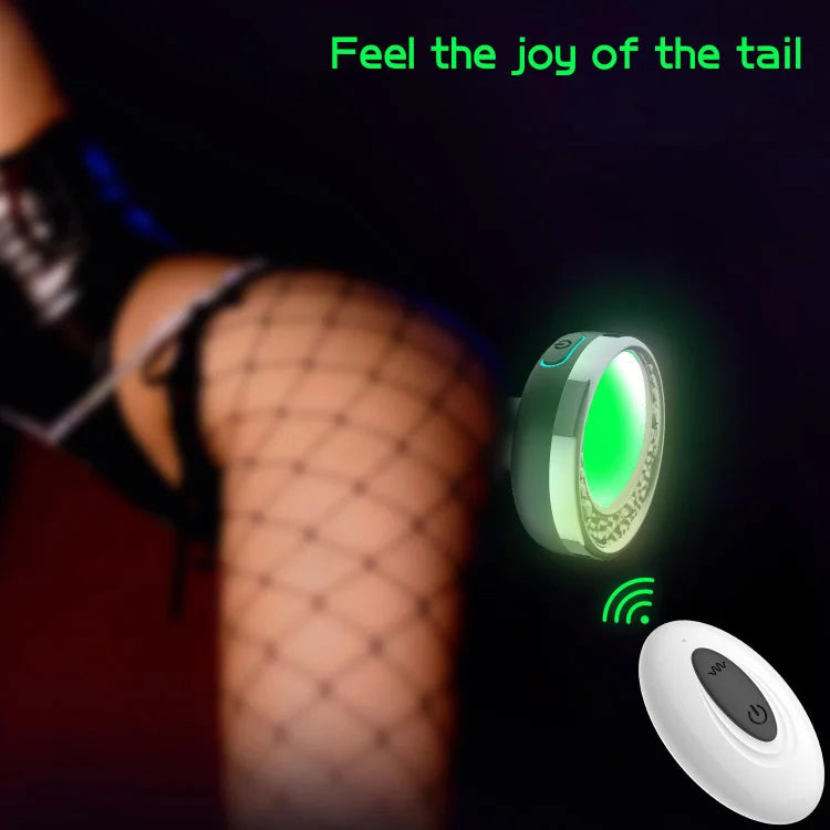 Glow In The Dark Wireless Remote Control Anal Plug Vibrator Masturbation Silicone Luminous Anal Plug Female Masturbator Aliexpress Amazon