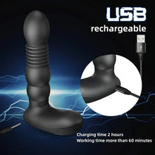 Load image into Gallery viewer, Telescopic Vibrator Remote Control Prostate Massager Male Female Masturbator