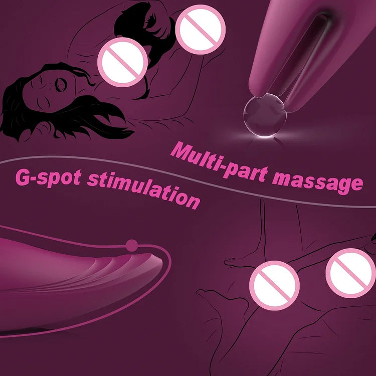 Double Head AV Vibrator Clitoris Stimulator