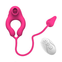 Load image into Gallery viewer, Clit Stimulator Cock Sleeve Ring Vibrator