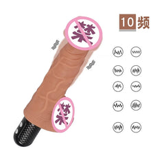 Load image into Gallery viewer, Hand Held Vibration Simulation Masculine Women&#39;s Swing Masturbation Sucker Massage Stick Adult Sexual Products