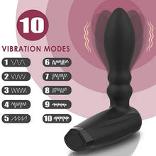 Load image into Gallery viewer, Wireless Remote Control Inflatable Expansion Vibrator For Adult