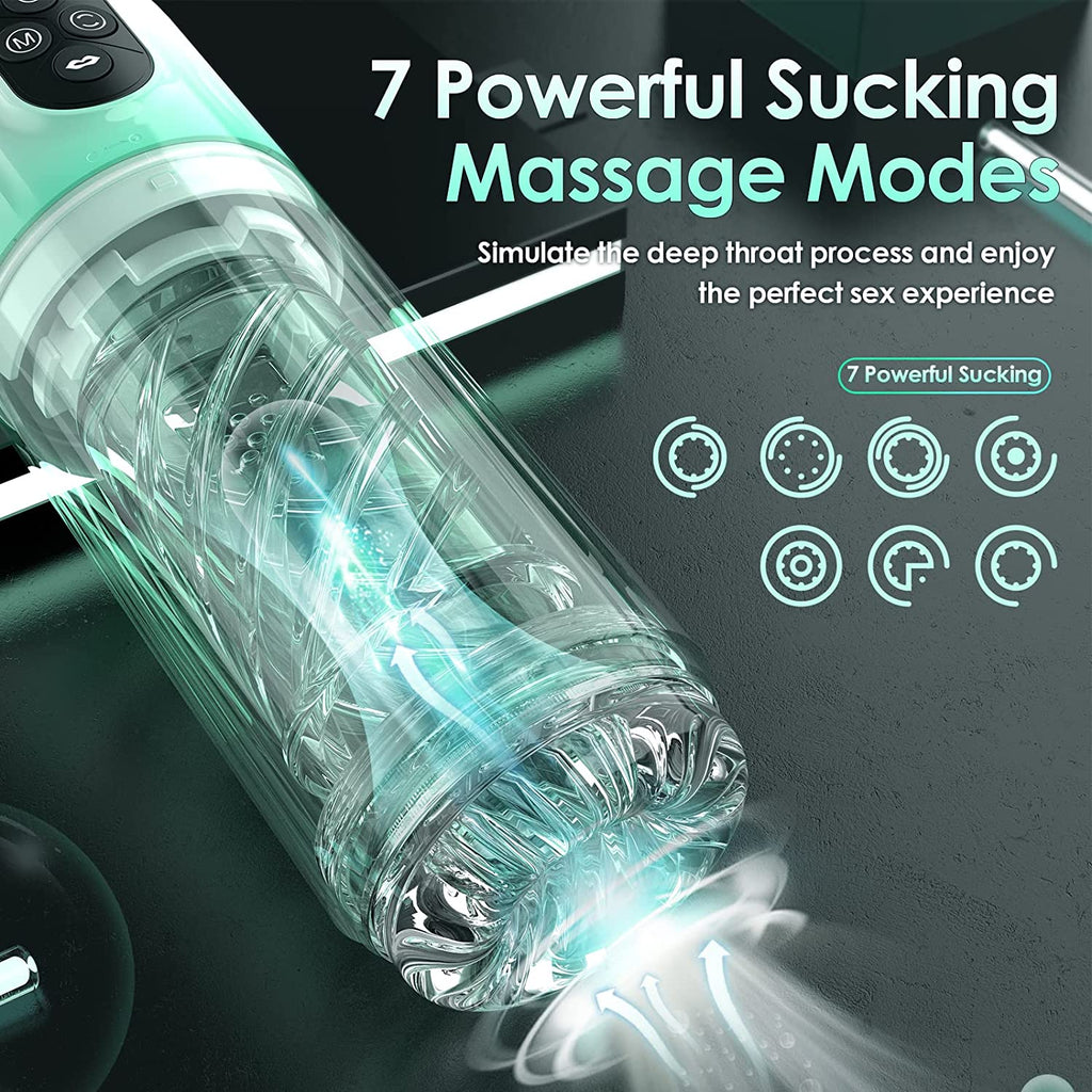 6 in 1 Automatic Male Masturbator & Penis Vacuum Pump