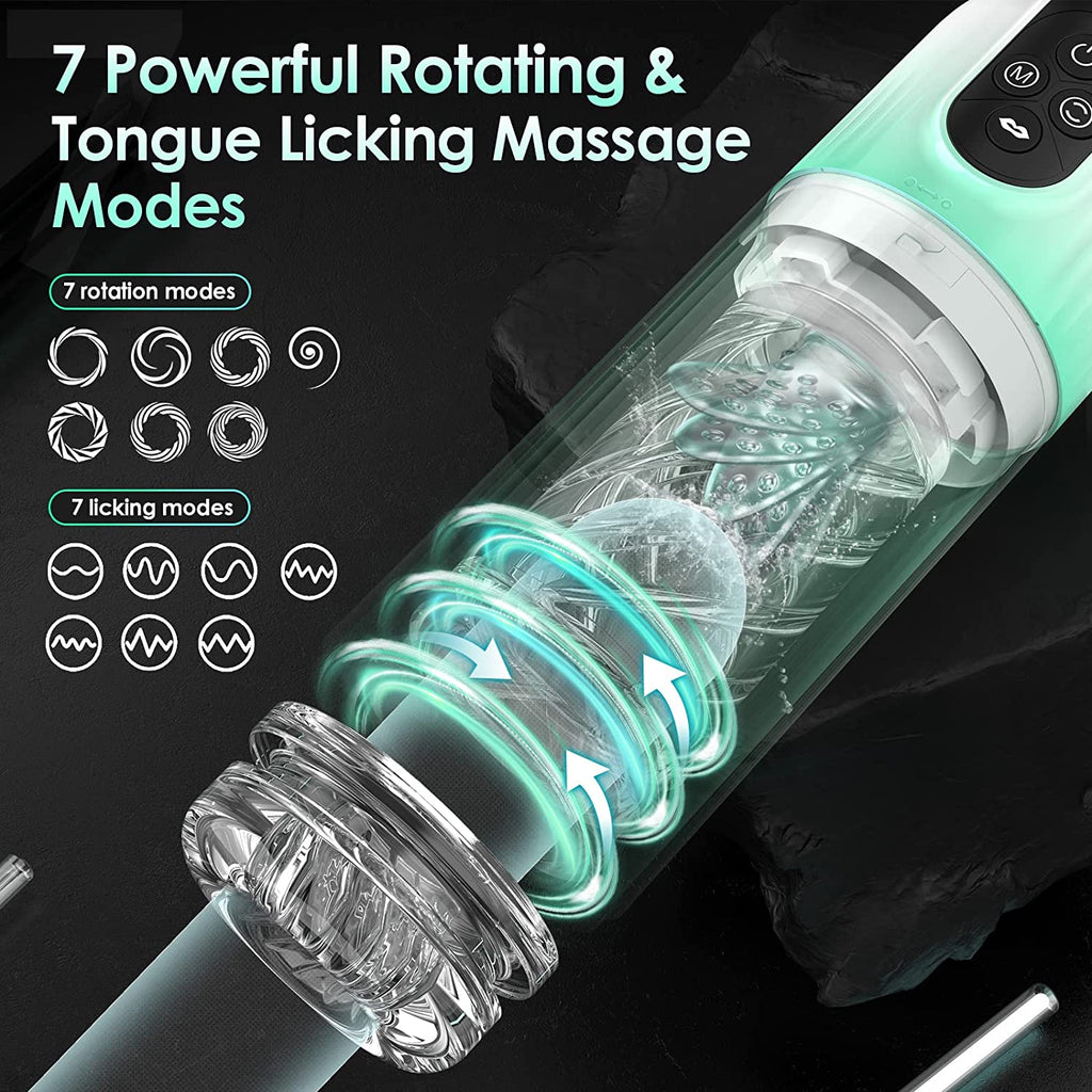 6 in 1 Automatic Male Masturbator & Penis Vacuum Pump