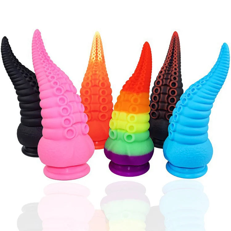 Silicone Tentacle Dildos for Anal Sex Toys Prostate Massage Buttplug Monster Penis for Women Masturbation