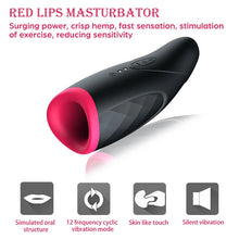 Load image into Gallery viewer, Heated Oral Sex Aircraft Cup Penis Exerciser Allows Men&#39;s Masturbation