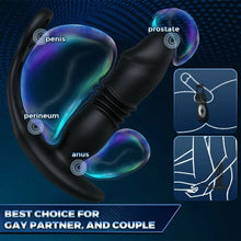 Load image into Gallery viewer, 3 -Thrusting &amp; 12 -Vibrating Cock Rings Prostate Massager