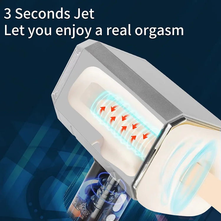 Sucking Aircraft Cup Automatic Vibrating Male Masturbation