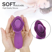 Load image into Gallery viewer, Massager Rose Red Silicone Av Stick, Fun Electric Adult Product Vibrator