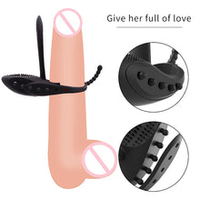 Load image into Gallery viewer, Wireless Remote Male Penis Rings Delay Ejaculation Ring Penis Vibrating Cock Ring