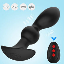 Load image into Gallery viewer, Anal Butt Plug  Vibrator Remote Wireless Dildo Prostate Massager