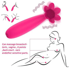 Load image into Gallery viewer, Rose Flower Clitoral Vibrator