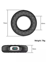 Load image into Gallery viewer, 1.6 Inch Wireless Remote Control 10 Frequency Vibration Cock Ring Waterproof