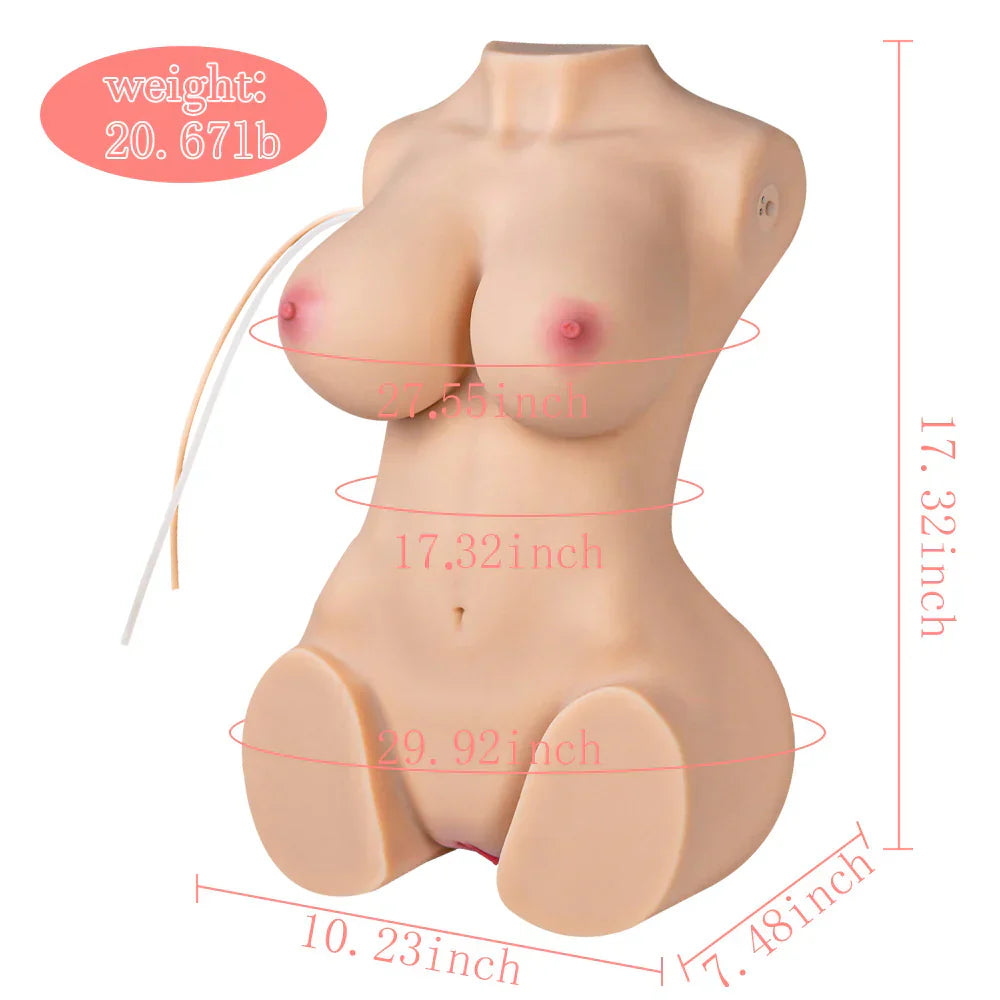 Mike Auto - 20.67LB Sucking Vibrating Sex Doll Torso