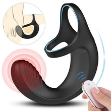 Load image into Gallery viewer, Remote Penis Vibrator Ring