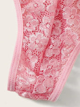 Load image into Gallery viewer, Floral Lace Ladder Cut-out Lingerie Set