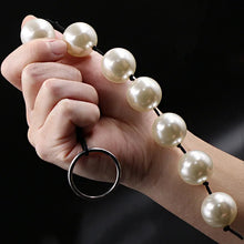 Load image into Gallery viewer, 6 Sizes Pearl Pull Bead Anal Plug