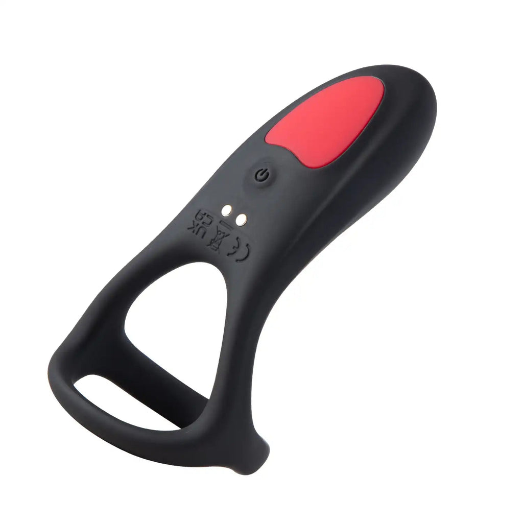 Ryder - Remote Control Dual Ring Vibrating Cock Ring for Couple Play