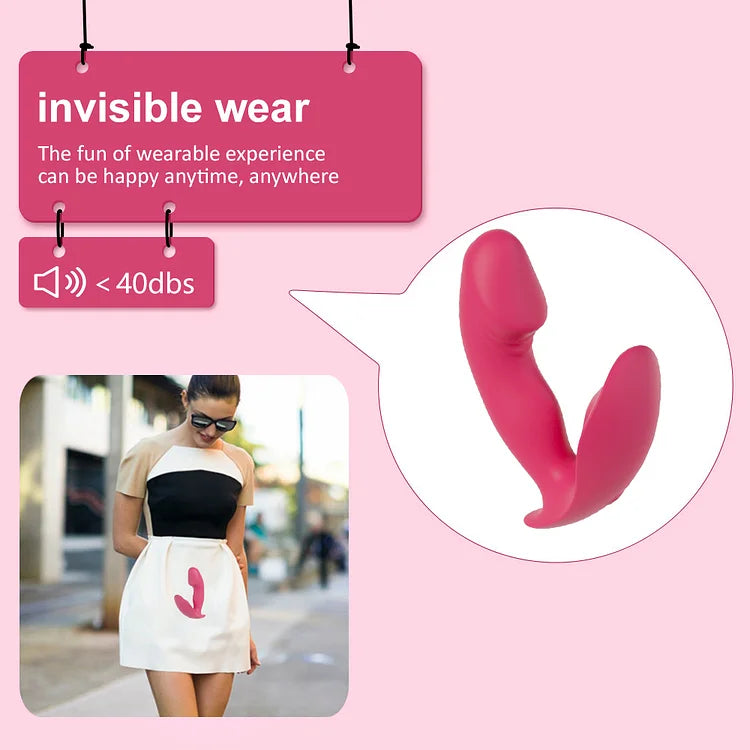 Wireless Remote Dildo Vibrator Wiggling Wearable Vibrating Panties Finger for Women Clitoris Stimulator