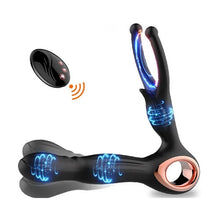 Load image into Gallery viewer, Prostate Massager Rotating Anal Vibrator Male Masturbator Butt Plug Vibrators