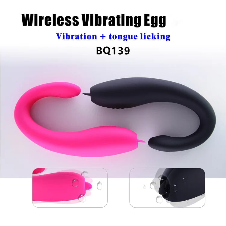 3-in-1 App Remote Control Tongue-licking Panty Vibrator