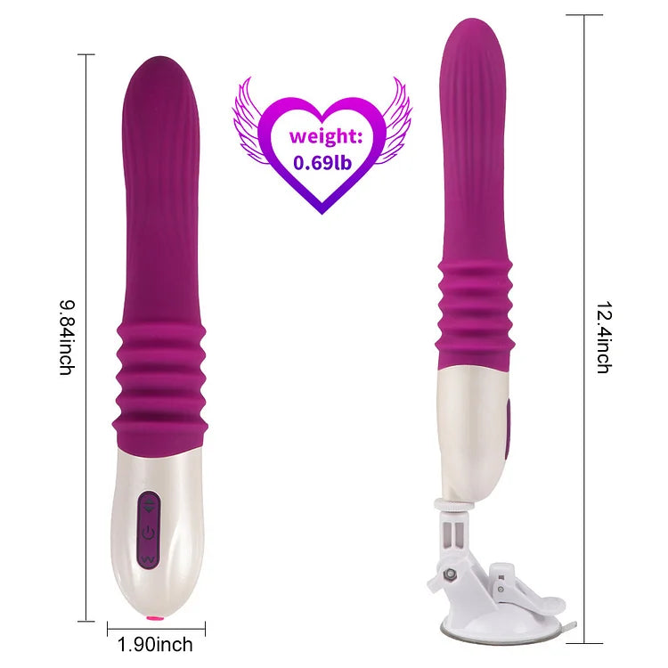 Telescopic Thrusting 10 Frequency Sex Machine for Female