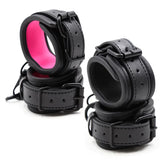 Adjustable Pu Leather Handcuffs