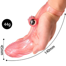 Load image into Gallery viewer, Finger Vibrating Sleeve Sex Toy For Adults