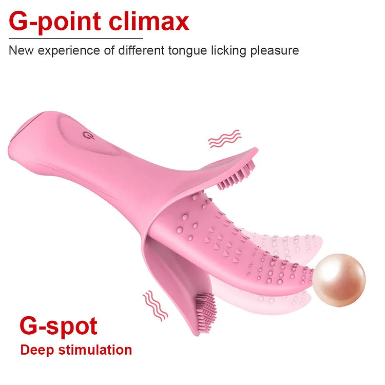 Silicone Tongue Vibrator