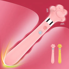 Load image into Gallery viewer, Cat Claw Dual Vibrator Magic Wand Massager