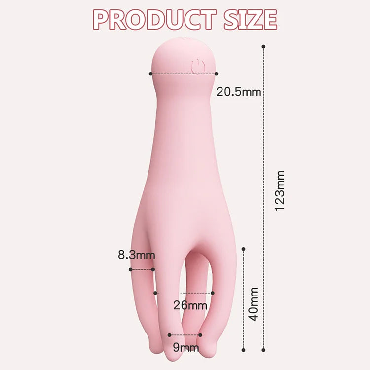 Electric Chest Massager Silent Egg Skipping Breast Teasing Nipple Kneading Adult Sex Products Clitoris Stimulation