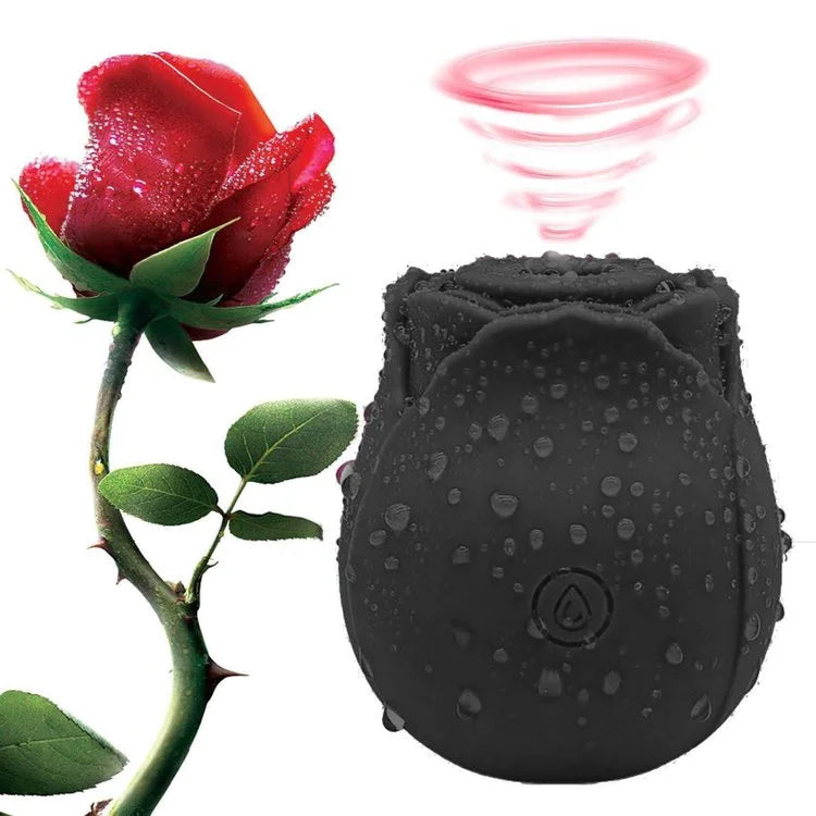 Aldult For Women Vibrators  Rose Sucking Nipple Oral Licking Clitoris Stimulation Vibrator