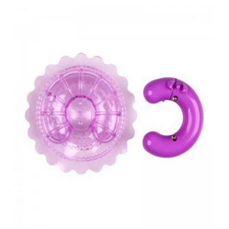 Vibrating Nipple Cover Silicone Breast Massager