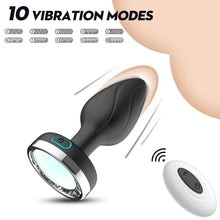 Load image into Gallery viewer, Remote Control Luminous Vibrating Anal Plug, Ten Frequency And Ten Color Switching, Out Anal Plug, Sex Toys For Men And Women, Foreign Trade Boom