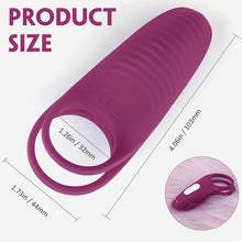 Load image into Gallery viewer, Ring Reusable Silicone Semen Cock Ring Penis Enlargement Delayed Ejaculation Sex Toys For Men