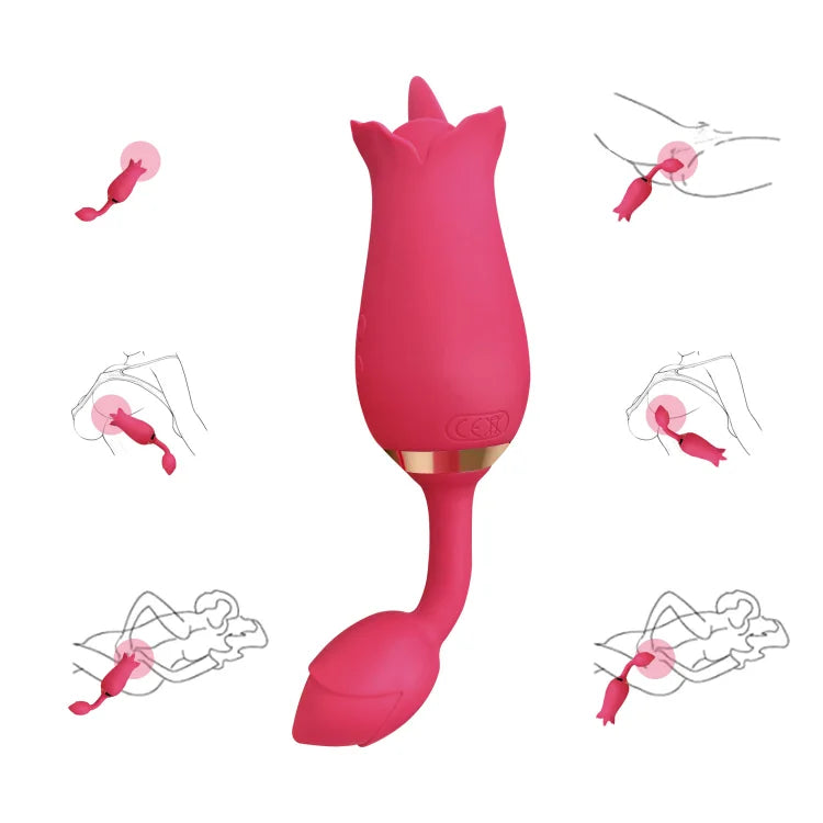 Rose Vibration Women's Masturbation Device