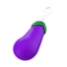 Load image into Gallery viewer, Wireless Eggplant Bullet Vibrator Love Eggs with 10 Vibration Modes