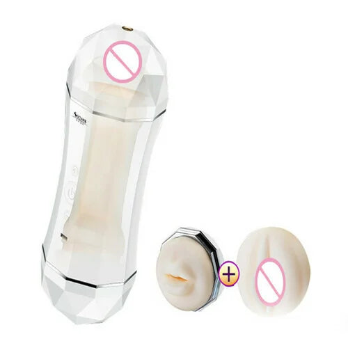 New Dual Head Male Handheld Masturbation Cup