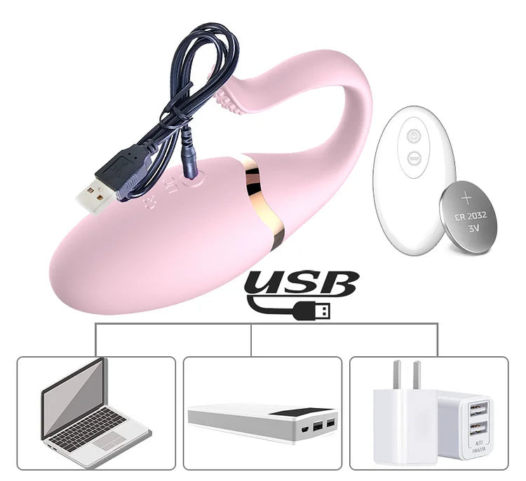 Wireless Remote Control Vibrating Egg Bullet Vibrator G Spot Clitoris Stimulator