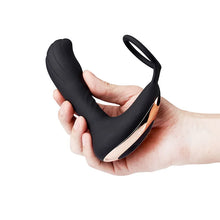 Load image into Gallery viewer, Vibrating Prostate Massager Anal Vibrator with Cock Ring &amp; Remote